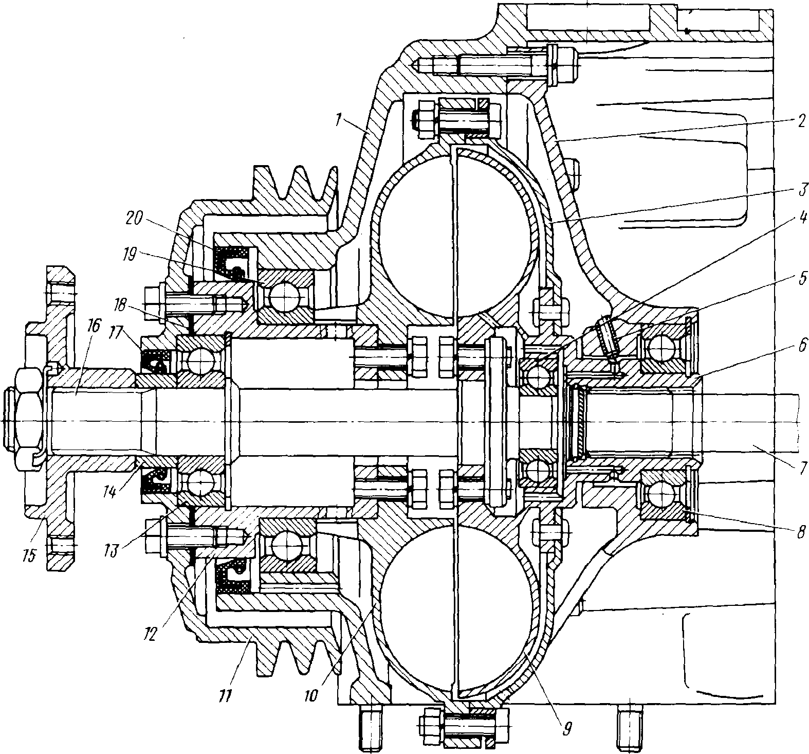 Схема гидромуфты привода вентилятора Камаз 740